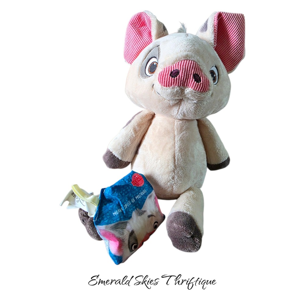 Disney Moana Pua The Pig Scentsy Buddy 12" Plush w/Scent Pack. Free ship